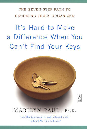 Couverture du livre « It's Hard to Make a Difference When You Can't Find Your Keys » de Paul Marilyn Byfield aux éditions Penguin Group Us