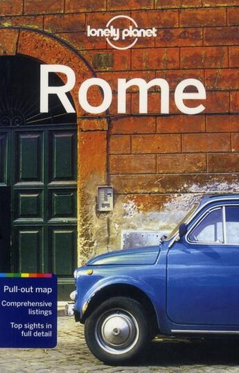 Couverture du livre « Rome 7ed -anglais- » de  aux éditions Lonely Planet France