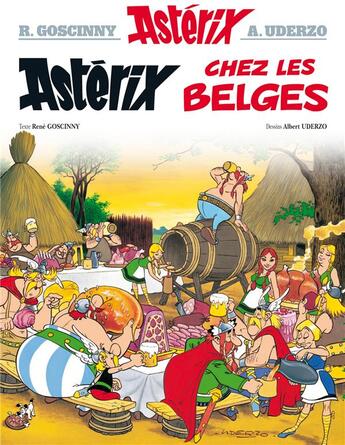 Couverture du livre « Astérix Tome 24 : Astérix chez les belges » de Rene Goscinny et Albert Uderzo aux éditions Hachette