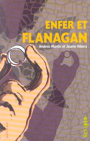 Couverture du livre « Enfer et flanagan » de Martin/Ribera aux éditions Gallimard-jeunesse