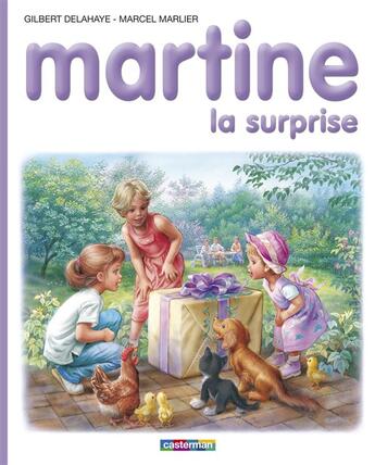 Couverture du livre « Martine t.52 ; la surprise » de Delahaye Gilbert et Marlier Marcel aux éditions Casterman