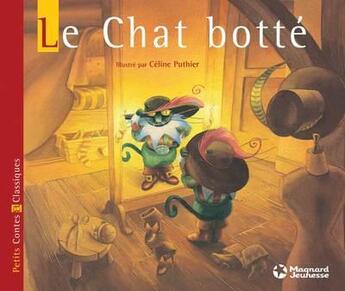 Couverture du livre « Le chat botté » de Celine Puthier aux éditions Magnard