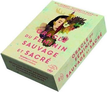 Couverture du livre « Oracle du féminin sauvage et sacré » de Niki Dewart et Elizabeth Marglin et Jenny Kostecki-Shaw aux éditions First