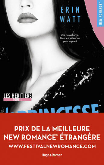 Couverture du livre « Les héritiers t.1 : la princesse de papier » de Erin Watt aux éditions Hugo Roman