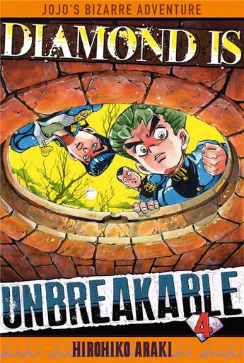 Couverture du livre « Jojo's bizarre adventure - saison 4 ; diamond is unbreakable Tome 4 » de Hirohiko Araki aux éditions Delcourt