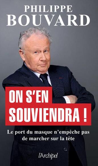 Couverture du livre « On s'en souviendra ! » de Philippe Bouvard aux éditions Archipel