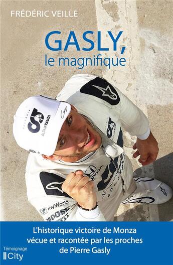 Couverture du livre « Gasly, le magnifique » de Frederic Veille aux éditions City