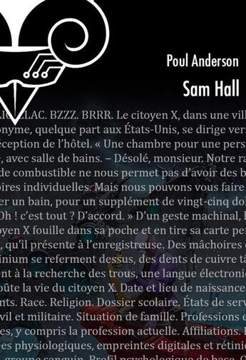 Couverture du livre « Sam Hall » de Poul Anderson aux éditions Le Belial