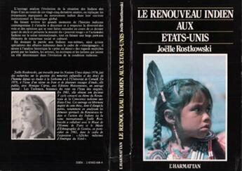 Couverture du livre « Le renouveau indien aux Etats-Unis » de Joëlle Rostkowski aux éditions L'harmattan