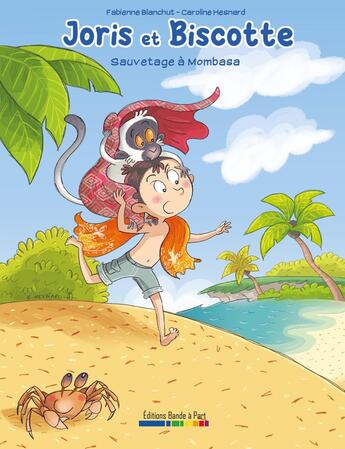 Couverture du livre « Joris et Biscotte » de Fabienne Blanchut et Caroline Hesnard aux éditions Bande A Part