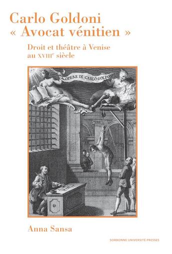 Couverture du livre « Carlo Goldoni 