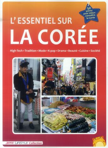 Couverture du livre « La Corée en 50 points » de Japan Lifestyle aux éditions Am Media Network