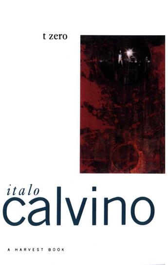 Couverture du livre « T zero » de Italo Calvino aux éditions Houghton Mifflin Harcourt