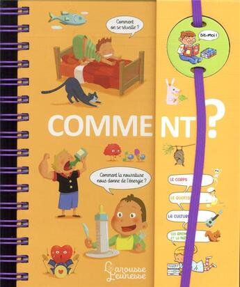 Couverture du livre « Comment ? » de Isabelle Fougere aux éditions Larousse