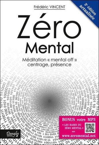 Couverture du livre « Zéro mental ; méditation 