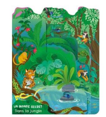 Couverture du livre « Un monde secret : Dans la jungle » de Laura Tavazzi aux éditions Piccolia