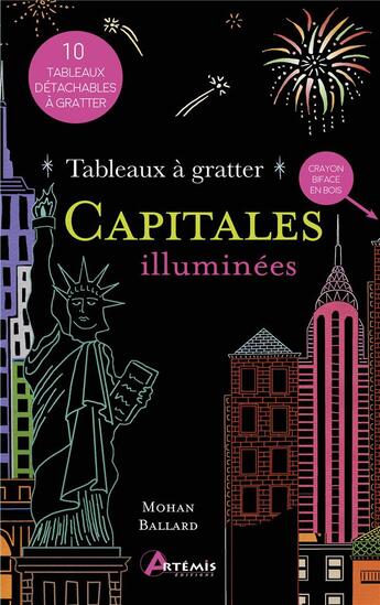 Couverture du livre « Capitales illuminées » de Mohan Ballard aux éditions Artemis