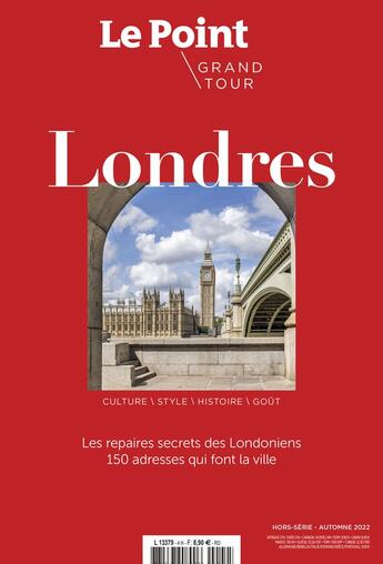 Couverture du livre « Le point hs grand tour n 4 : londres - oct-nov 2022 » de  aux éditions Le Point