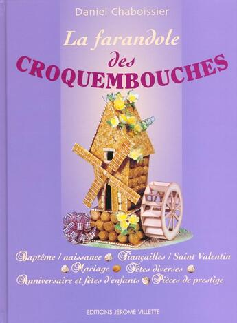 Couverture du livre « La farandole des croquembouches » de Daniel Chaboissier aux éditions Delagrave