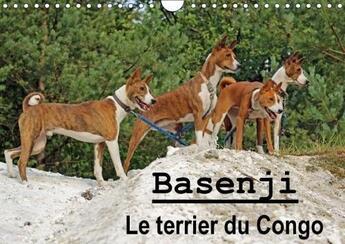 Couverture du livre « Basenji le terrier du congo calendrier mural 2018 din a4 horizontal » de Wobst P aux éditions Calvendo