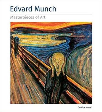 Couverture du livre « Edvard munch - masterpieces of art » de Russell Candice aux éditions Flame Tree