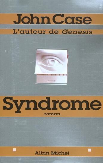 Couverture du livre « Syndrome » de Case-J aux éditions Albin Michel