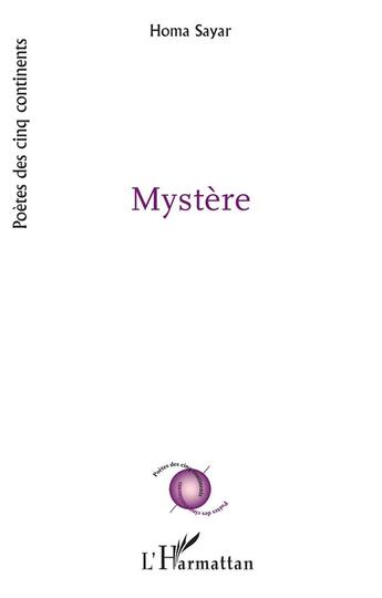 Couverture du livre « Mystère » de Homa Sayar aux éditions L'harmattan