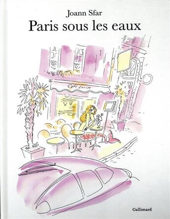 Couverture du livre « Paris sous les eaux » de Joann Sfar aux éditions Gallimard-loisirs