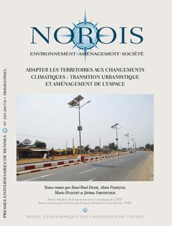 Couverture du livre « REVUE NOROIS » de  aux éditions Pu De Rennes