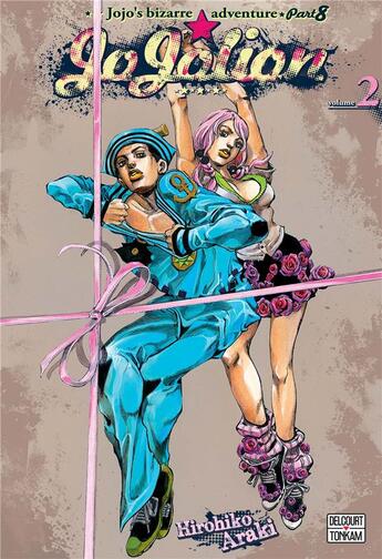 Couverture du livre « Jojo's bizarre adventure - saison 8 ; Jojolion Tome 2 » de Hirohiko Araki aux éditions Delcourt