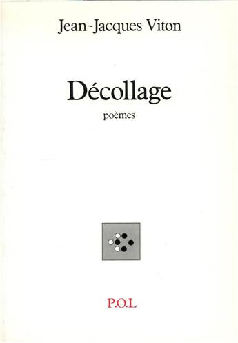 Couverture du livre « Décollage » de Jean-Jacques Viton aux éditions P.o.l