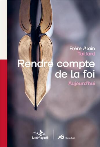 Couverture du livre « Rendre compte de la foi aujourd'hui » de Alain Taillard aux éditions Saint Augustin