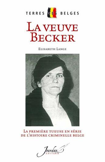 Couverture du livre « La veuve becker » de Elisabeth Lange aux éditions Jourdan