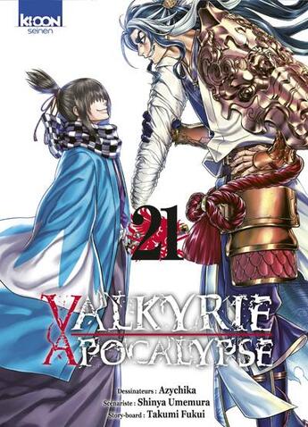 Couverture du livre « Valkyrie apocalypse Tome 21 » de Shinya Umemura et Takumi Fukui et Ajichika aux éditions Ki-oon