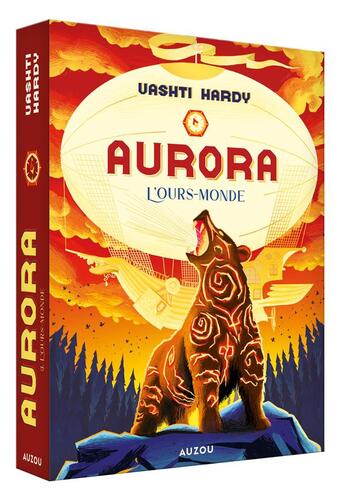 Couverture du livre « Aurora Tome 3 : L'ours-monde » de Vashti Hardy aux éditions Auzou