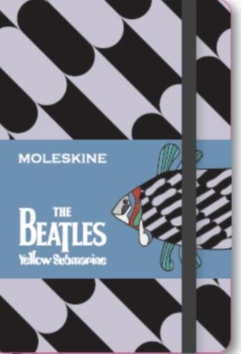 Couverture du livre « The Beatles carnet poche ligné poisson » de  aux éditions Moleskine