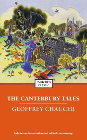 Couverture du livre « Canterbury tales » de Geoffrey Chaucer aux éditions Editions Racine