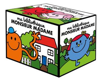 Couverture du livre « Les Monsieur Madame : Ma bibliothèque » de Roger Hargreaves aux éditions Hachette Jeunesse