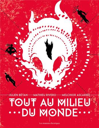 Couverture du livre « Tout au milieu du monde » de Mathieu Rivero aux éditions Moutons Electriques