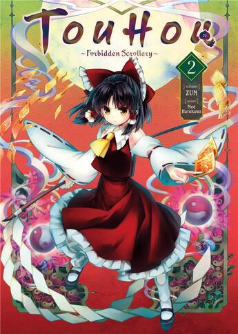 Couverture du livre « Touhou : Forbidden Scrollery Tome 2 » de Zun et Moe Harukawa aux éditions Meian