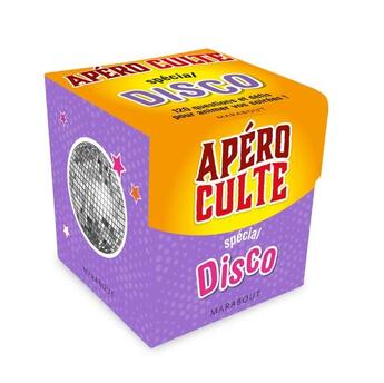 Couverture du livre « Mini-boîte apéro culte ; spécial disco » de  aux éditions Marabout