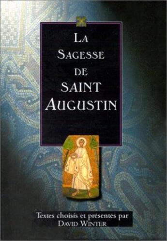 Couverture du livre « Sagesse de saint augustin (la) » de Winter D aux éditions Brepols