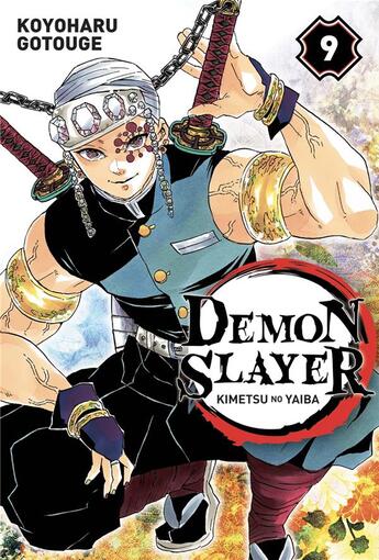 Couverture du livre « Demon slayer Tome 9 » de Koyoharu Gotoge aux éditions Panini