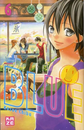 Couverture du livre « Blue Tome 6 » de Kozue Chiba aux éditions Kaze