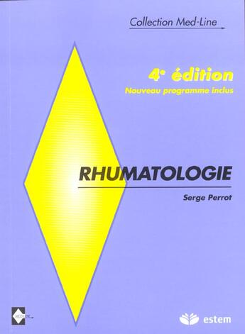 Couverture du livre « Rhumatologie (4e édition) (4e édition) » de Serge Perrot aux éditions Med-line