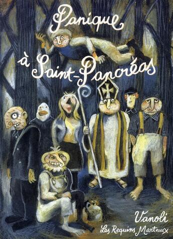 Couverture du livre « Panique à Saint-Pancréas » de Vanoli Vincent aux éditions Requins Marteaux