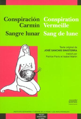 Couverture du livre « Conspiracion carmin/conspiration vermeille/sangre lunar/sang de lune » de Sanchis Siniste aux éditions Pu Du Midi