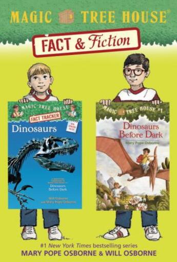 Couverture du livre « Magic Tree House Fact & Fiction: Dinosaurs » de Mary Pope Osborne Will Osborne aux éditions Epagine