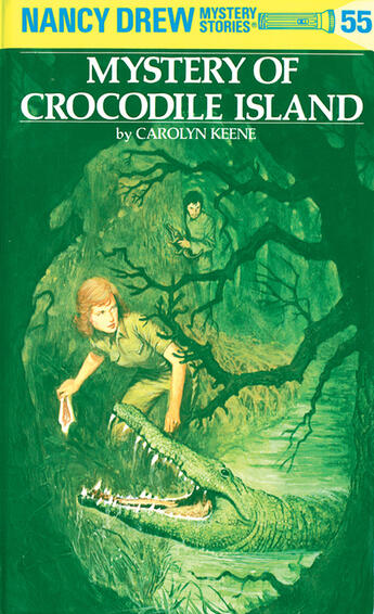 Couverture du livre « Nancy Drew 55: Mystery of Crocodile Island » de Carolyn Keene aux éditions Penguin Group Us