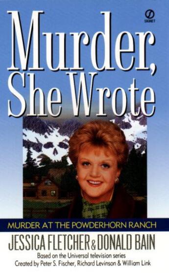 Couverture du livre « Murder, She Wrote: Murder at the Powderhorn Ranch » de Donald Bain aux éditions Penguin Group Us